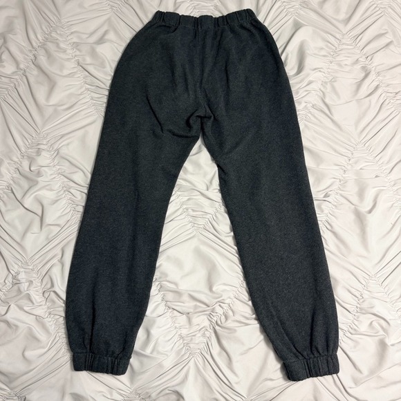 Brandy Melville Jogger‎ Sweatpants Dark Gray Fleece Lined One Size Women's - Picture 8 of 8
